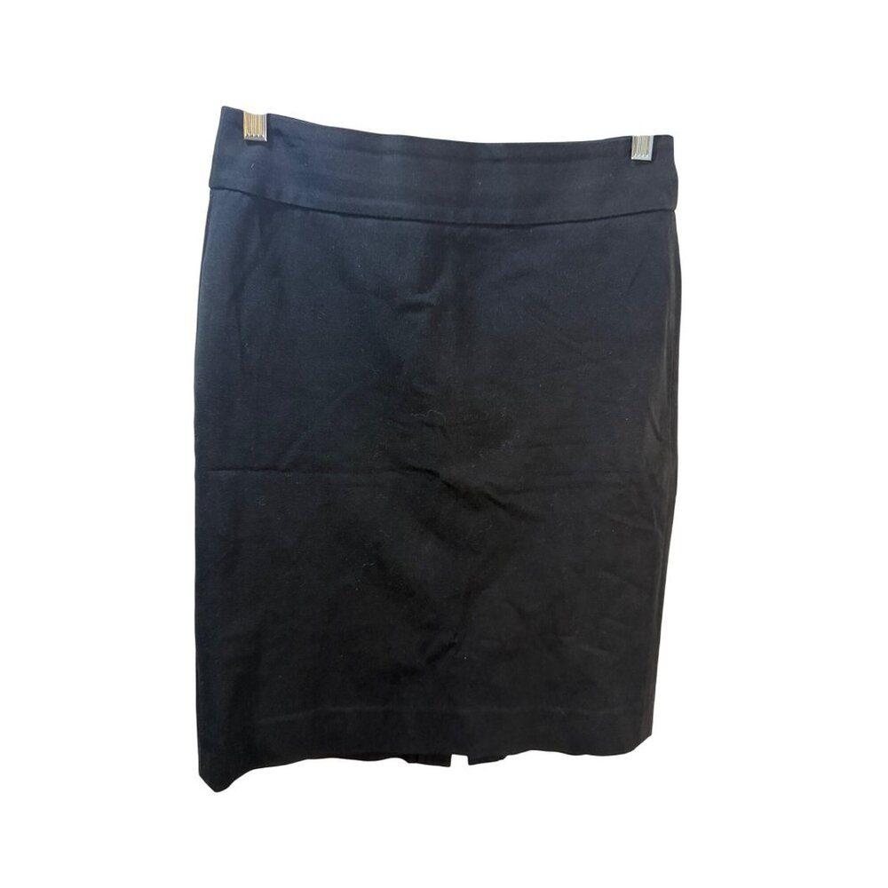 Banana‎ Republic Womens Black Stretch Pencil Skirt Size 6